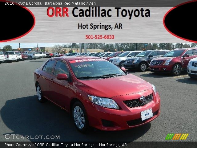 2010 Toyota Corolla  in Barcelona Red Metallic