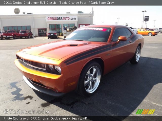 2011 Dodge Challenger R/T Classic in Toxic Orange Pearl