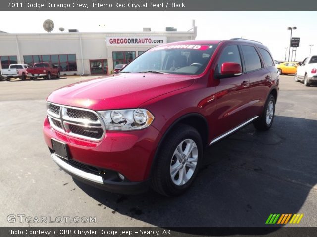 2011 Dodge Durango Crew in Inferno Red Crystal Pearl