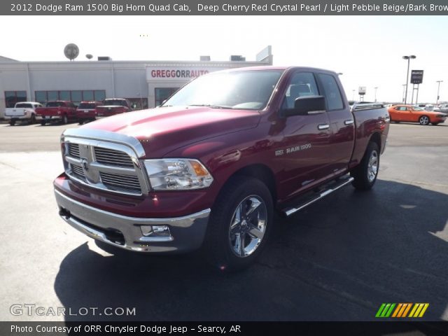 2012 Dodge Ram 1500 Big Horn Quad Cab in Deep Cherry Red Crystal Pearl
