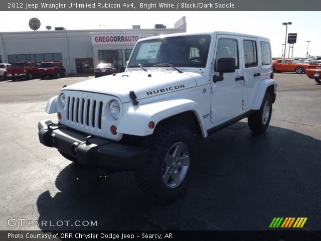 2012 Jeep Wrangler Unlimited Rubicon 4x4 in Bright White