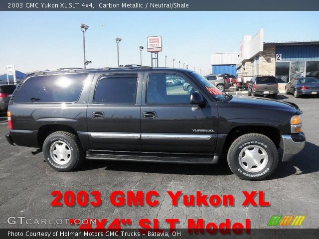 2003 GMC Yukon XL SLT 4x4 in Carbon Metallic