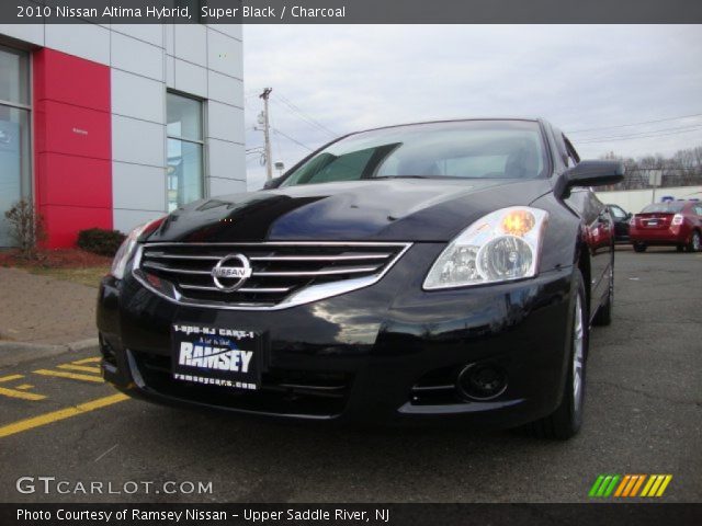 2010 Nissan Altima Hybrid in Super Black