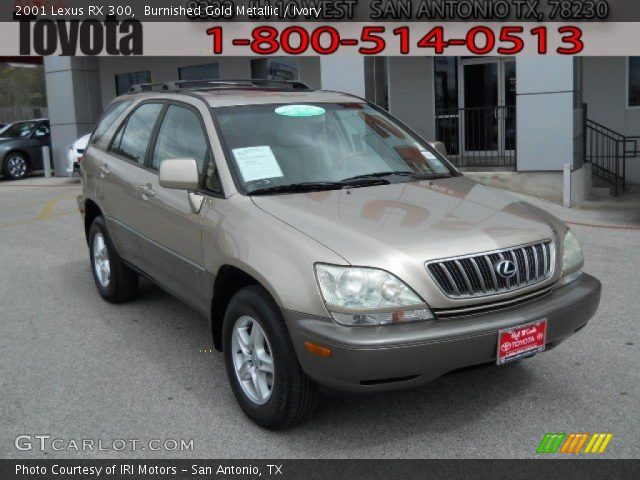 2001 Lexus RX 300 in Burnished Gold Metallic