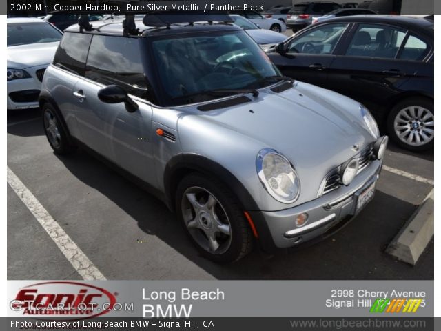 2002 Mini Cooper Hardtop in Pure Silver Metallic