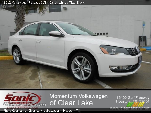 2012 Volkswagen Passat V6 SE in Candy White