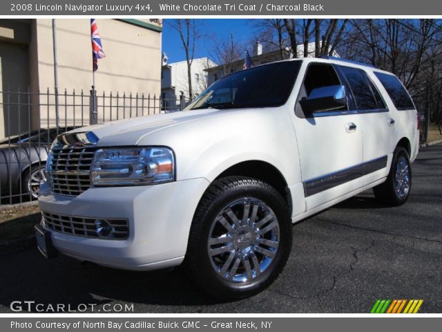 2008 Lincoln Navigator Luxury 4x4 in White Chocolate Tri Coat