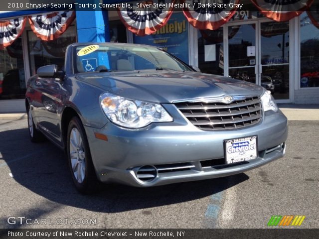 2010 Chrysler Sebring Touring Convertible in Silver Steel Metallic
