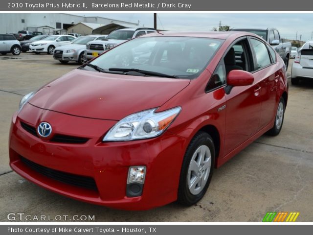 2010 Toyota Prius Hybrid II in Barcelona Red Metallic