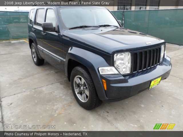 2008 Jeep Liberty Sport in Modern Blue Pearl
