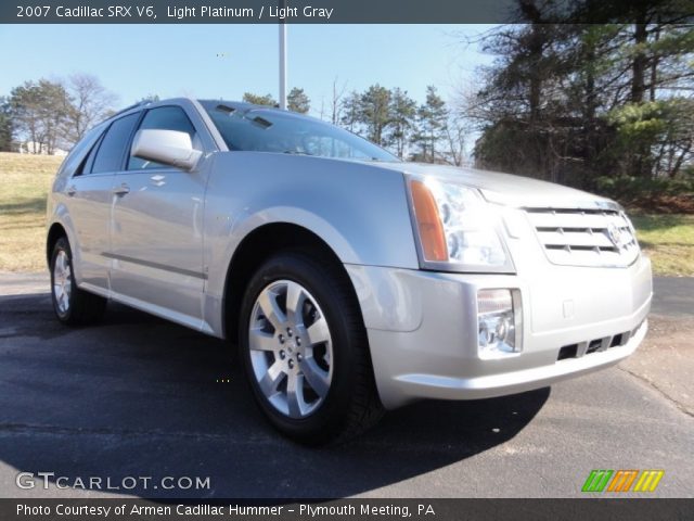 2007 Cadillac SRX V6 in Light Platinum