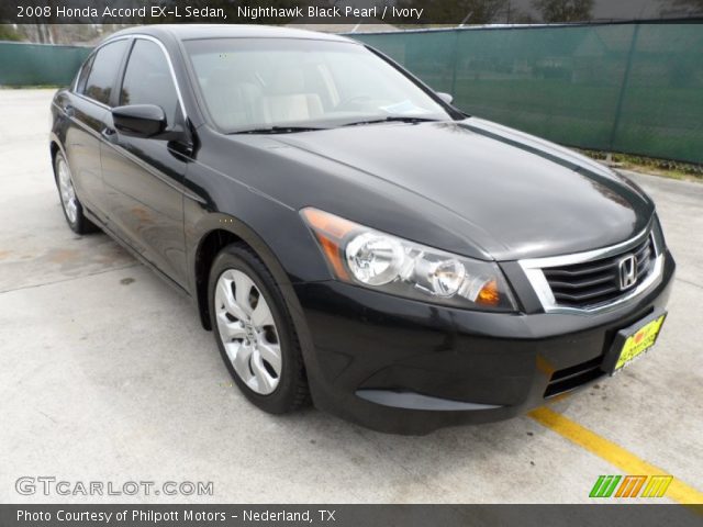 2008 Honda Accord EX-L Sedan in Nighthawk Black Pearl