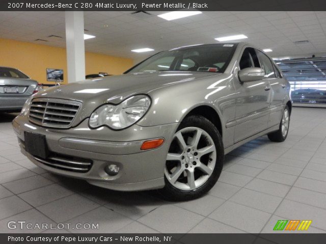 2007 Mercedes-Benz C 280 4Matic Luxury in Pewter Metallic