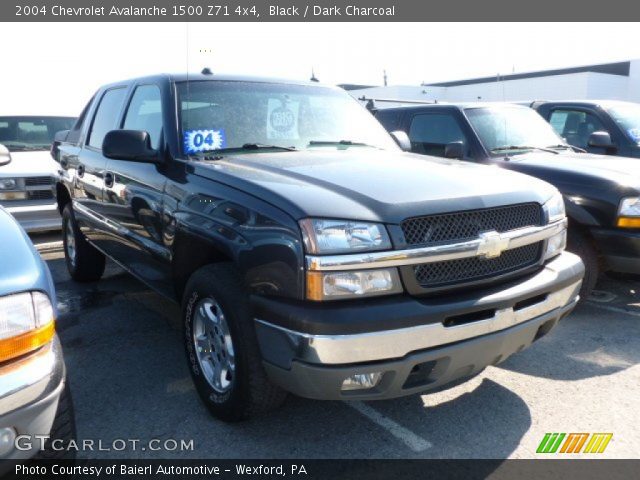2004 Chevrolet Avalanche 1500 Z71 4x4 in Black