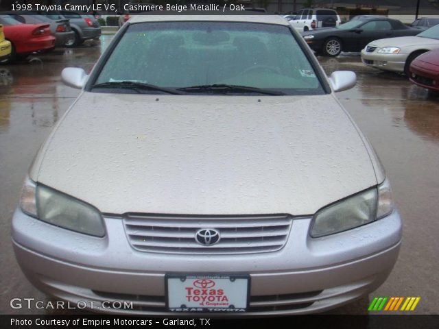 1998 Toyota Camry LE V6 in Cashmere Beige Metallic