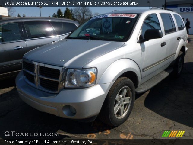 2008 Dodge Durango SLT 4x4 in Bright Silver Metallic