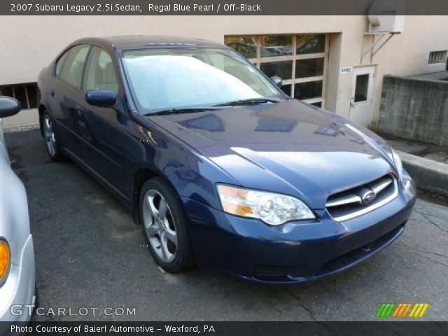 2007 Subaru Legacy 2.5i Sedan in Regal Blue Pearl