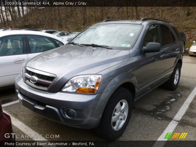 2009 Kia Sorento LX 4x4 in Alpine Gray