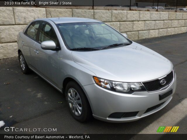 2010 Kia Forte EX in Bright Silver