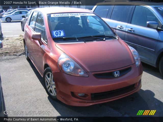 2007 Honda fit sport orange #7