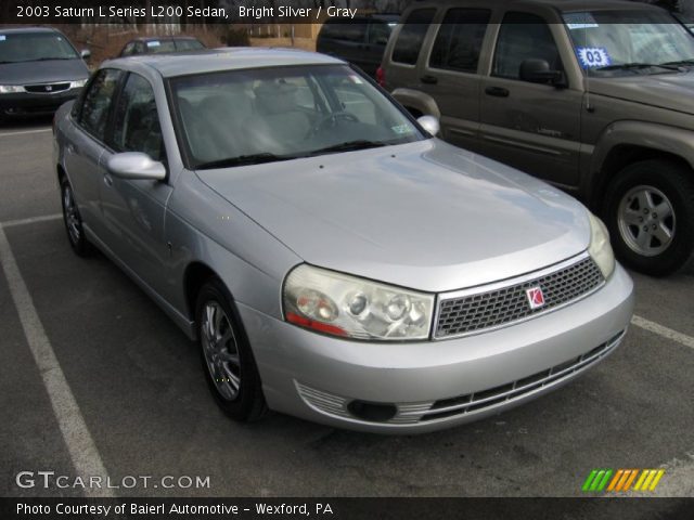 2003 Saturn L Series L200 Sedan in Bright Silver