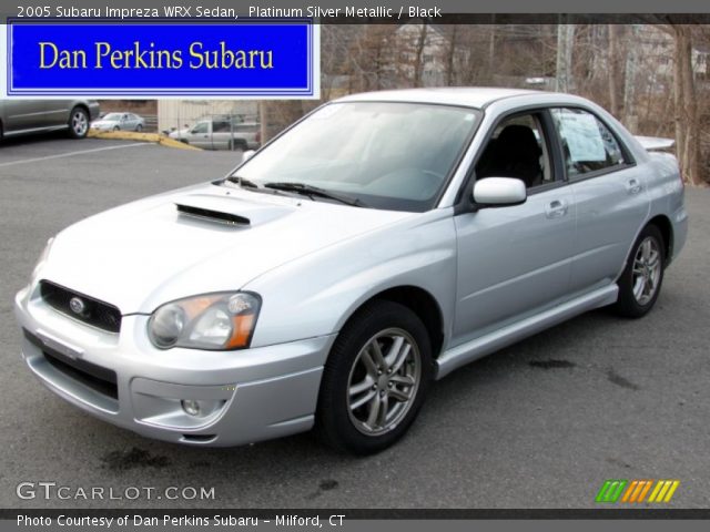 2005 Subaru Impreza WRX Sedan in Platinum Silver Metallic