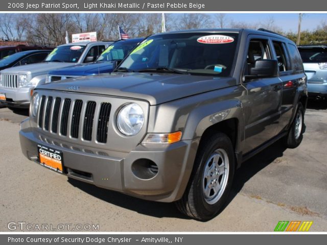 2008 Jeep Patriot Sport in Light Khaki Metallic