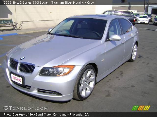 2006 BMW 3 Series 330i Sedan in Titanium Silver Metallic