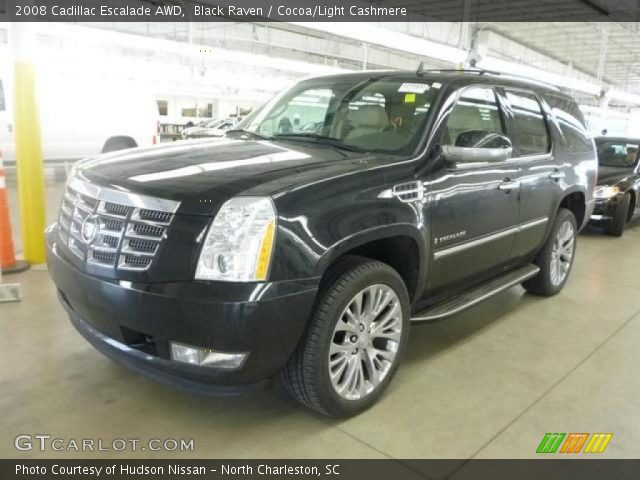 2008 Cadillac Escalade AWD in Black Raven