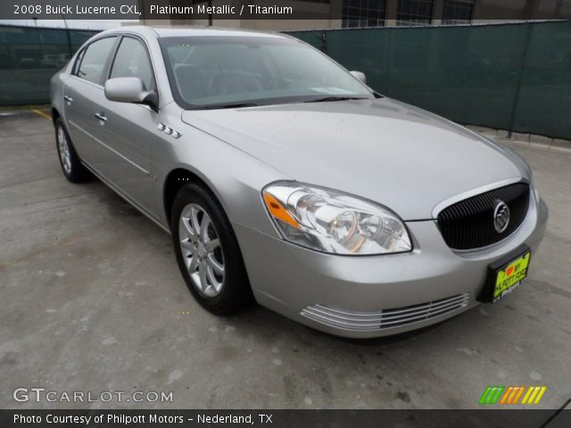 2008 Buick Lucerne CXL in Platinum Metallic