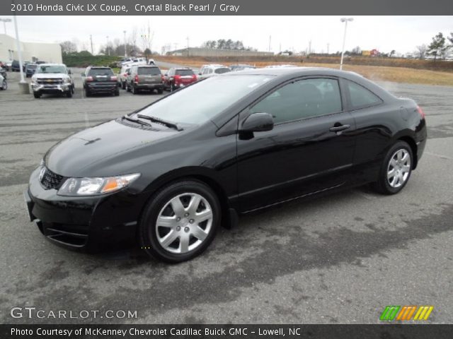 2010 Honda Civic LX Coupe in Crystal Black Pearl