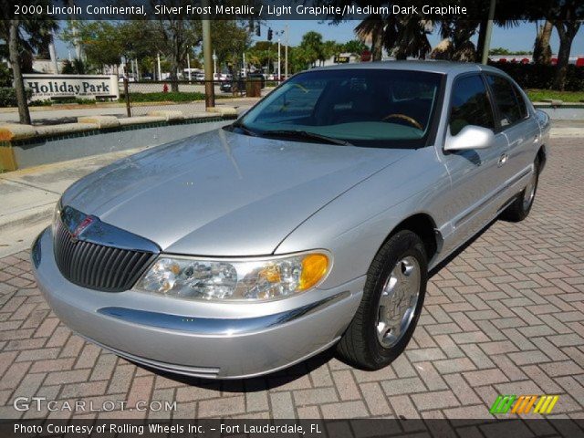 2000 Lincoln Continental  in Silver Frost Metallic