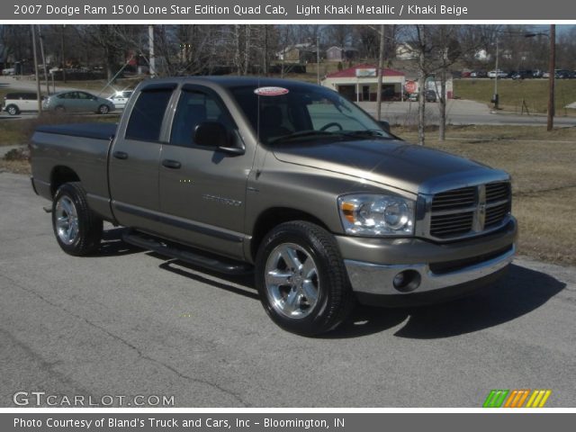 2007 Dodge Ram 1500 Lone Star Edition Quad Cab in Light Khaki Metallic