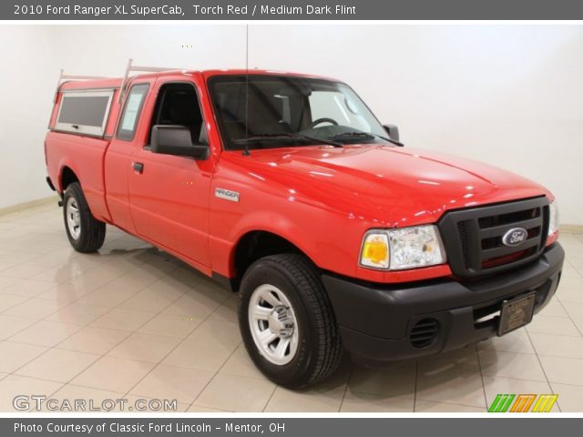 2010 Ford Ranger XL SuperCab in Torch Red