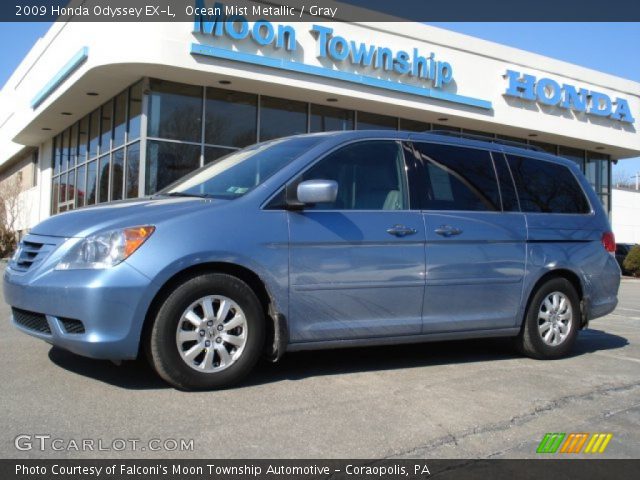 2009 Honda odyssey ocean mist metallic #5