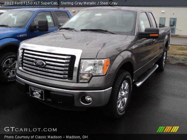2012 Ford F150 XLT SuperCab in Sterling Gray Metallic