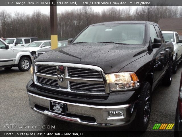 2012 Dodge Ram 1500 SLT Quad Cab 4x4 in Black