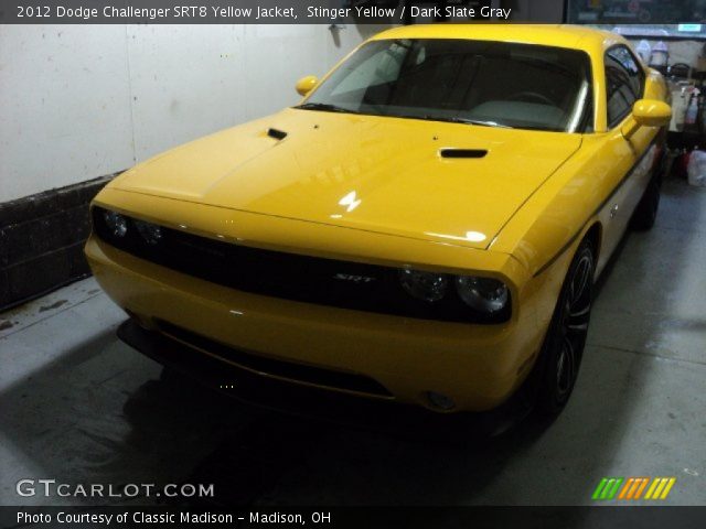 2012 Dodge Challenger SRT8 Yellow Jacket in Stinger Yellow