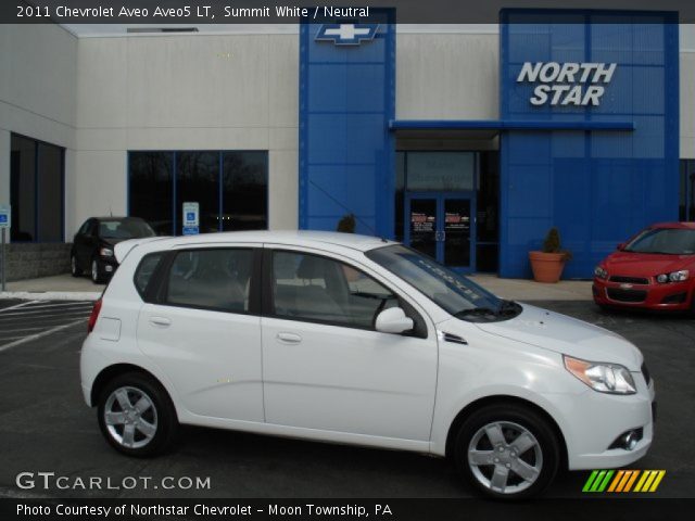 2011 Chevrolet Aveo Aveo5 LT in Summit White