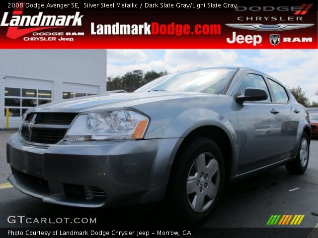 2008 Dodge Avenger SE in Silver Steel Metallic