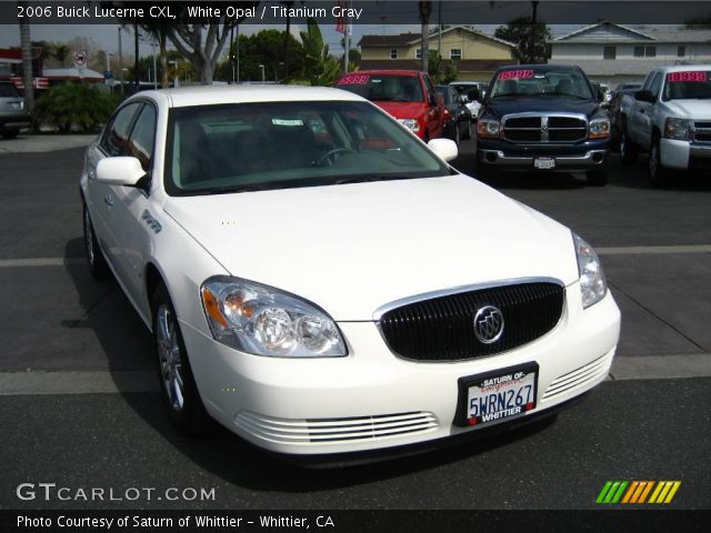 2006 Buick Lucerne CXL in White Opal