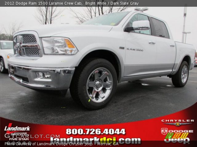 2012 Dodge Ram 1500 Laramie Crew Cab in Bright White