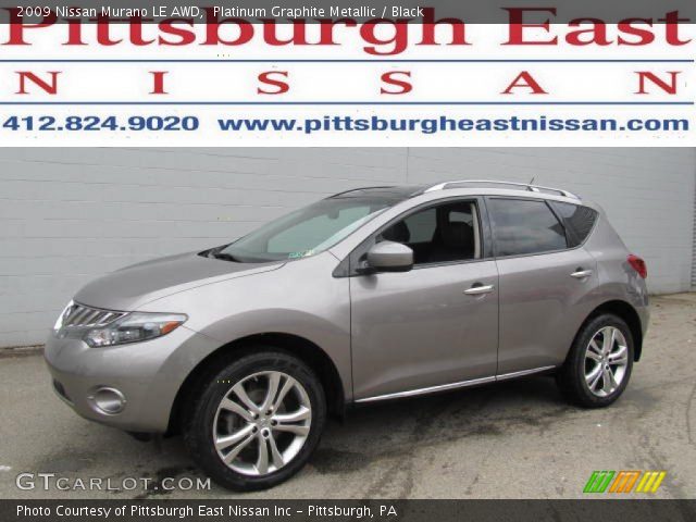 2009 Nissan Murano LE AWD in Platinum Graphite Metallic