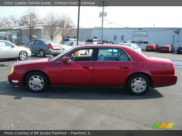 2002 Cadillac DeVille Sedan in Crimson Pearl