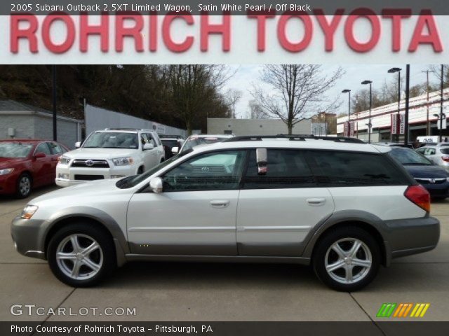 2005 Subaru Outback 2.5XT Limited Wagon in Satin White Pearl
