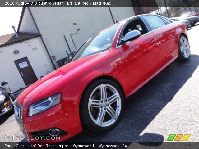 2010 Audi S4 3.0 quattro Sedan in Brilliant Red