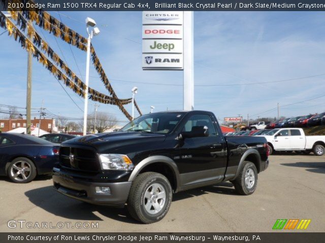 2010 Dodge Ram 1500 TRX4 Regular Cab 4x4 in Brilliant Black Crystal Pearl