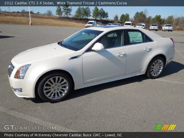 2012 Cadillac CTS 3.6 Sedan in White Diamond Tricoat