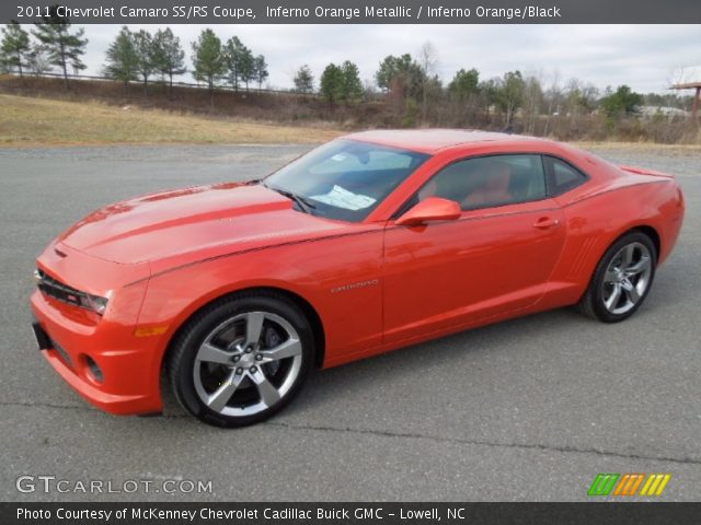 2011 Chevrolet Camaro SS/RS Coupe in Inferno Orange Metallic