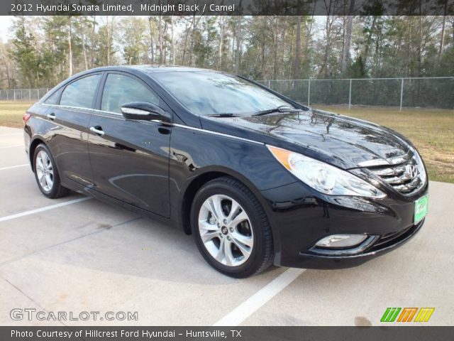 2012 Hyundai Sonata Limited in Midnight Black